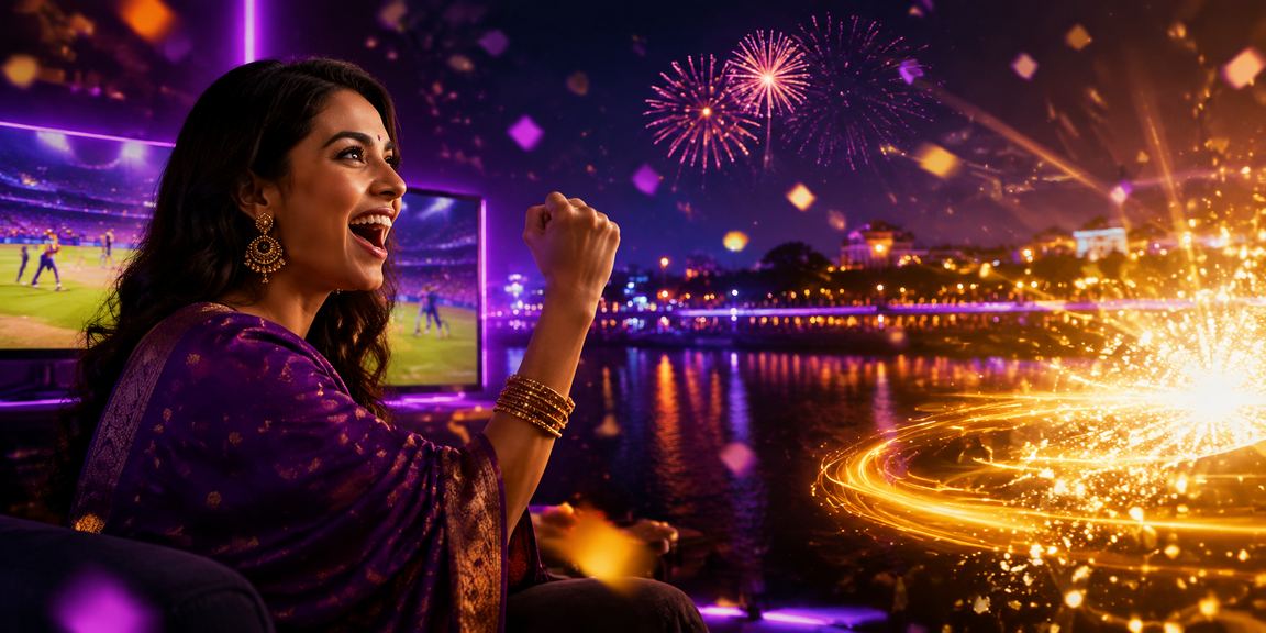 Stack of casino chips at Indian online slots table